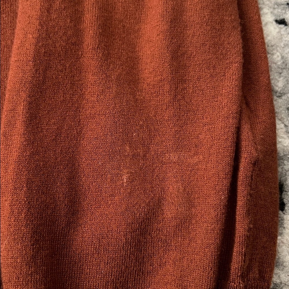 Zara Women's Rust Cardigan - Picture 3 of 3